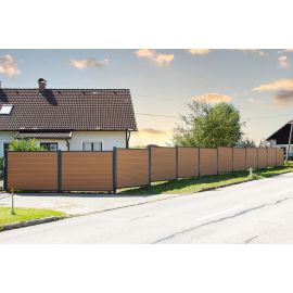 Sicht- und Lärmschutz Simple Profi WPC