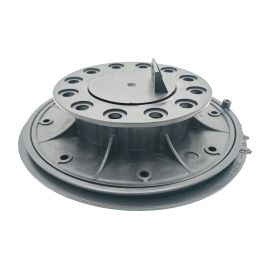 Stelzlager für Terrassenunterkonstruktion - Höhe: 55-80 mm, verstellbar: an der Grundplatte