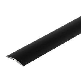 Übergangprofilset Alu 5in1 - Farbe: schwarz, Breite: 37 mm, Länge: 1860 mm