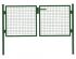 Zauntor Dingo 2-flügelig - Maße (H x B): 100 x 300 cm, Ausführung: grün beschichtet