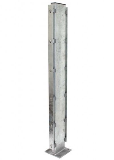 Pfosten für Gabionenwand Standard zum Aufdübeln - für Gabionenhöhe: 103 cm, Länge: 110 cm