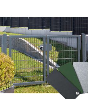 Rohrrahmenflügeltor 2-flügelig