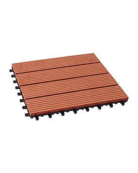 Terrassenfliese WPC Amsterdam - Abmessungen: 300 x 300 mm