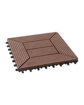 Terrassenfliese WPC Helsinki - Abmessungen: 300 x 300 mm