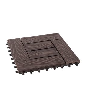 Terrassenfliese WPC Moskau - Abmessungen: 300 x 300 mm