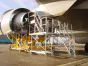 Wartungsbühnen für Flugzeuge