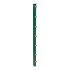 Zaunpfosten Mod. P - Ausführung: grün beschichtet, für Zaunhöhe: 123 cm, Länge: 128,5 cm, Befestigungspunkte: 7