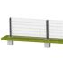 Easy Pfosten für Gabionenwand - Höhe: 64,5 cm