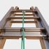 Industrie Seilzugleiter Mod. 0733 - Sprossenanzahl: 3 x 23, Länge max.: ca. 16,7 m