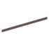 Sicht- und Lärmschutz Simple Profi Abschlussprofil WPC Höhe 14 cm - Farbe: dunkelbraun, Länge: 300 cm