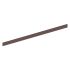 WPC Profil Sicht- und Lärmschutz Simple Profi Höhe 14 cm - Farbe: dunkelbraun, Länge: 300 cm