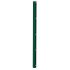 Zaunanschlussleiste Luxury Goliath - Ausführung: Alu grün, Höhe: 123 cm