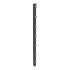 Zaunpfosten Mod. P - Ausführung: anthrazit beschichtet, für Zaunhöhe: 183 cm, Länge: 240 cm, Befestigungspunkte: 10