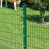 Zaunpfosten Mod. P - Ausführung: grün beschichtet, für Zaunhöhe: 223 cm, Länge: 280 cm, Befestigungspunkte: 12