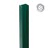 Alu U-Profil 2-teilig für 44 mm Profile - Farbe: grün, Länge: 100 cm