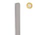 Alu U-Profil beweglich für 44 mm Profile - Farbe: dunkelgrau 5S, Länge: 100 cm
