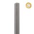 Alu U-Profil stirnseitige Montage für 44 mm Profile - Farbe: dunkelgrau 5S, Länge: 100 cm