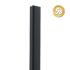 Alu U-Profil stirnseitige Montage für 20 mm Profile, Ausführung: Eck- und Endsteher  - Farbe: anthrazit 5S, Länge: 100 cm
