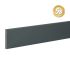 Alu Abschlussprofil 150 x 20 mm  - Farbe: anthrazit 5S, Länge: 300 cm