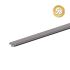 Alu Abschlussprofil 44 x 14 mm - Farbe: dunkelgrau 5S, Länge: 250 cm