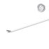 Alu Abschlussprofil 44 x 14 mm - Farbe: weiß, Länge: 300 cm