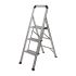 Alu Klapptritt Mod. KLT - Stufenanzahl: 3, Standhöhe: 72 cm