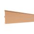WPC Profil Mode - Farbe: hellbraun, Länge: 200 cm, Höhe: 20 cm, Stärke: 2 cm